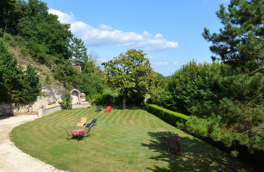 Gites Troglodytes Du Chateau De L'Etoile Vernou-sur-Brenne Oda fotoğraf