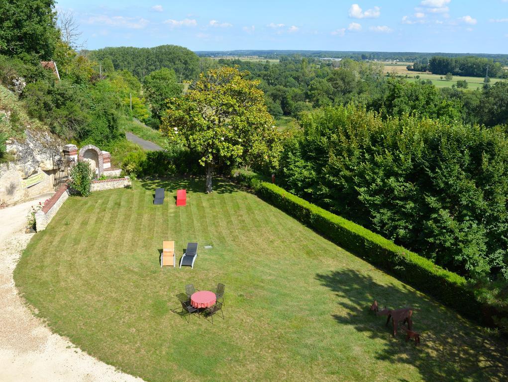 Gites Troglodytes Du Chateau De L'Etoile Vernou-sur-Brenne Dış mekan fotoğraf