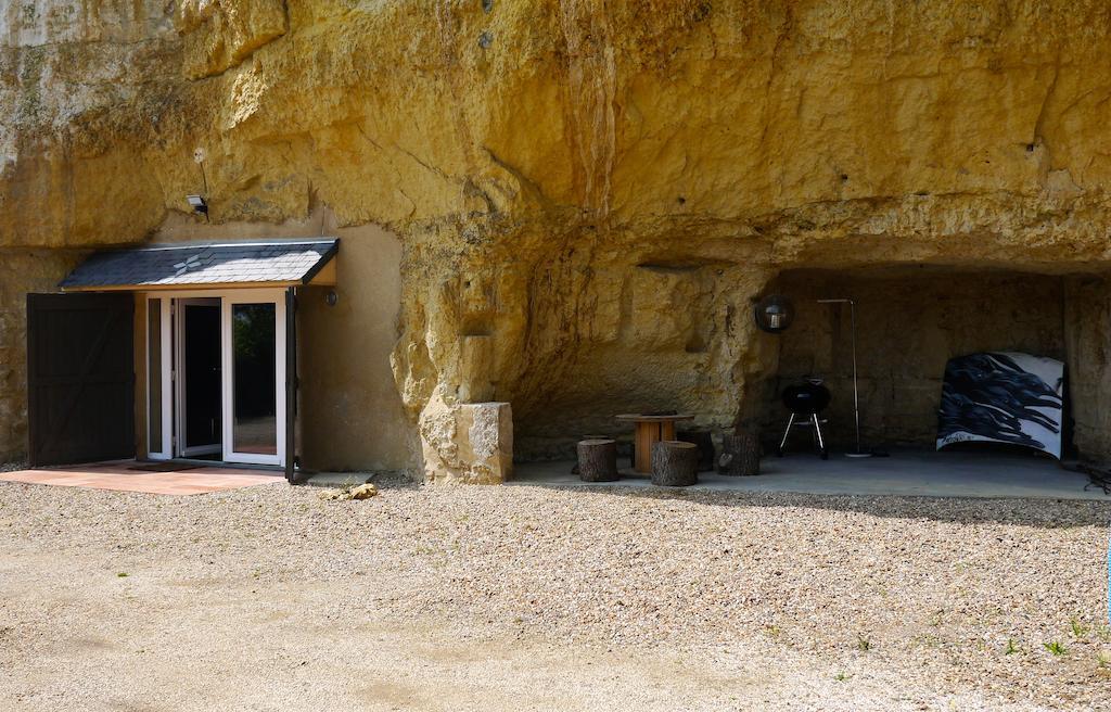 Gites Troglodytes Du Chateau De L'Etoile Vernou-sur-Brenne Dış mekan fotoğraf